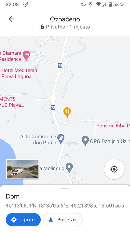Apartment Nebo Пореч Экстерьер фото